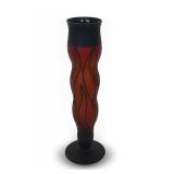 Signed Vlasta Vobornikova Art Glass Vase...Czech Design from Miracle Glass Studio