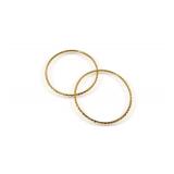 Pair of 22K Gold Bangle Bracelets