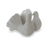 Lladro "Couple of Doves" White Porcelain Figurine