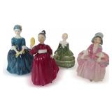 (4) Royal Doulton Porcelain Figurines