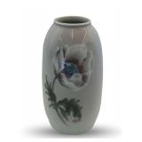 Early 1900s Gebruder Heubach Hand Painted Porcelain Vase