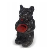 Hubley Still Bank... Black Bear Holding Pot