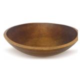 Turned Wooden Dough Bowl