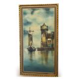 Gaston Pierre Signed Framed Painting