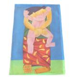 Ang Kiukok 1981 Mother and Child Painting