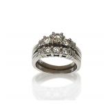 Diamond Ring Set .255 troy oz.