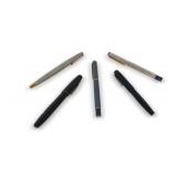 (5) Parker Fountain Pens Including (1) Parkette