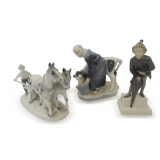 (3) Porcelain Figurines