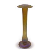 L.C. Tiffany Favrile Trumpet Vase, Serial Number 1730