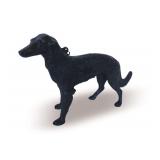 Cast Metal Russian Wolfhound Door Stopper