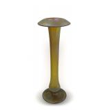 L.C. Tiffany Favrile Glass Trumpet Vase
