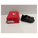 New Balance 928v3 Hook and Loop Leather Walking Shoes - Black Size 10D with Original Box