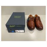Florsheim Midtown Cap Toe Oxford Shoes Cognac Men Size 10 EEE