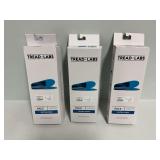 Tread Labs Pace Extra Firm Insoles Size 11M Lot of 3 Boxes
