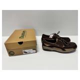 Dunham Waterford Captain Java Boat Shoes Size 10D with Original Box