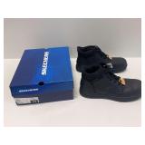 Skechers Slip-ins Safety Toed Work Boots Mens Size 11.5 Black 200424-BLK