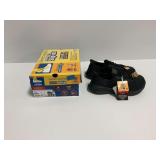 Skechers Work Slip-ins Tilido-Ombray Black Composite Toe Shoes Women