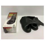 Tingley Weather-Tuff Stretch Rubber Overshoes 10-Inch Work Boot Size MD (8-9.5) Black in Original Box