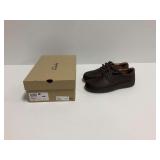 Clarks Nature 5 Lo Dark Brown Leather Shoes Size 12 M with Original Box