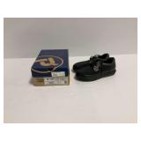 Propet Pedwalker 2 Black Smooth and Nylon Shoes Size 7 B(M) with Original Box