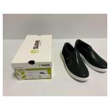 Suave Florence 14006T Cinder Black Slip On Comfort Shoes Size 41 10.5-11 with Original Box