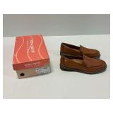 Easy Spirit Se-Jaylin Medium Brown Slip-On Loafers Size 8.5M with Original Box