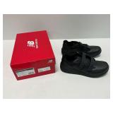 New Balance MW928HB3 Hook and Loop Leather Walking Shoes Black Men