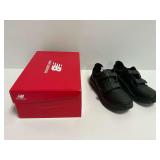 New Balance 928v3 Hook and Loop Leather Walking Shoes Black Size 10 Men / 11.5 Women