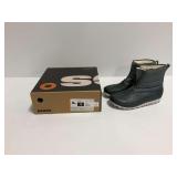 Bogs Women Casual Winter Zip Boots Gray Size 10 with Original Box