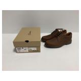 Clarks Un Shire Low Beeswax Leather Oxford Shoes Men