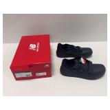 New Balance Hook and Loop Leather Walking Shoes Black Men