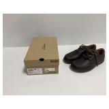 Clarks Nature 5 Lo Dark Brown Leather Shoes Size 10.5W with Box