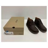 Clarks Nature 5 Mid Dark Brown Combi Shoes Size 10M with Box