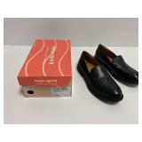 Easy Spirit Se Jaylin Black Leather Slip-On Loafers Size 11M with Box