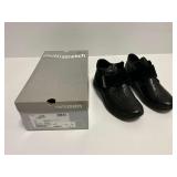 Fidelio Multistretch Hi Energy Black Leather Shoes Size 7 with Original Box