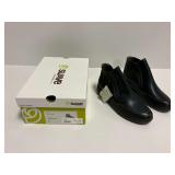Suave Fenix 13029 Black Leather Air Function Ankle Boots Size 38 in Box