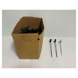 Assorted Metal Pegboard Hooks and Display Brackets Bulk Lot