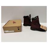Red Wing Model 0914 8-Inch Gore-Tex 2.0 Brown Boots Size 9D with Original Box