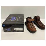Dr. Comfort Ranger Walking Boots Chestnut Men