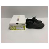 Suave Gwen Black Lace-Up Comfortable Shoes Size 40W (9.5-10) with Box