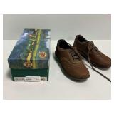 SAS Walk Easy Chocolate Leather Walking Shoes Women