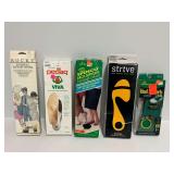 Assorted Orthotic Insoles and Innersole Support Systems Lot of Five