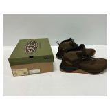 Keen Hightrail Mid WP Hiking Boots Dark Earth Oak Buff Men Size 13 US with Box