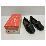 Easy Spirit Amalie Black Bit Loafers Size 10W with Box