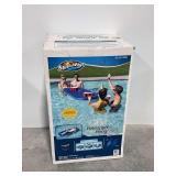 SwimWays Aquaria Pineapple Pong Float Blue Pool Game