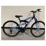 Ozone 500 Shock Force Mountain Bike Blue Shimano Equipped
