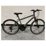 Huffy Granite Hardtail 15-Speed 24-in. Gray Mountain Bike