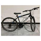 Huffy Granite Hardtail Mountain Bike 15-Speed ...Black...seat damage