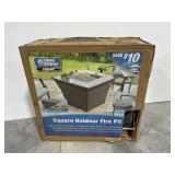 Blue Rhino Heat Square Outdoor Fire Pit