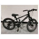Ozone 500 Fragment 20-in. Black Mountain Bicycle ... Shimano Equipped